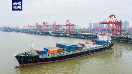 武汉阳逻港→越南凯莱港国际近洋直航首航 湖北再添"出海"新通道